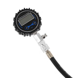 Digital Compression Tester Pressure Gauge Tester Kit Motor Auto Petrol Gas Engine Cylinder Motorcycle Pressure Gauge