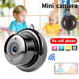Home Security V380 Wireless Camera 1080p HD Wifi Network Home 360 ° Camera Mini Surveillance Portable View Panoramic S1K9