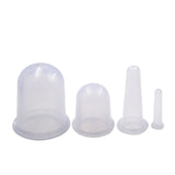 Silicone Vacuum Cupping Cans for Face Massager Massage Ventosa Suction Cup Facial Massage Cans Jars Anti Cellulite Health Care