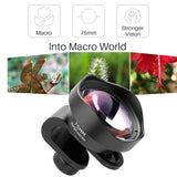 2022.Pholes 75mm Mobile Macro Lens Phone Camera Macro Lenses For Iphone Xs Max Xr X 8 7 S9 S8 S7 Piexl Clip On 4k Hd Lens
