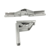 2pcs 90 Degree Folding Door/Shelf Hinges Hidden Stand Desk Stand Furniture Parts  furniture hardware  hidden door hinge