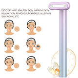 EMS Eye Massager Ions Electric Vibration Anti Wrinkle Aging Eye Massage Lift Tighten For Face Neck Microcurrent Beauty Device