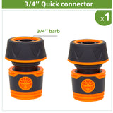 1-4 Way Mechanical Watering Timer 1/4'' 3/8'' 1/2" 3/4" Hose Quick Connector 120 Minutes Manual Controller Irrigation Supplies