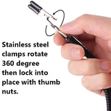 LED Lamp Magnifying Glass Repair Lamp Circuit Board Welding Auxiliary Tool G-Clamp Welding Station Two Jaws