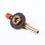 Flat Gas Tank Valve Outdoor Burner Switch Stove Accessories Long Head Valve For Outdoor Camping Barbecue Accessories