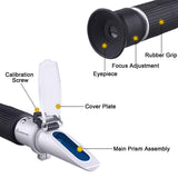Beer Refractometer Brix 32% Wort ATC For Refractometer Beer Handheld Tool Hydrometer Concentration Spirits Test Refractometer