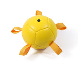 Dog Toys Interactive Pet Football Toys with Grab Tabs Dog Outdoor Training Soccer Pet Bite Chew Balls for Dog Accessories