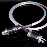 Hi-End Valhalla power line HIFI POWER CABLE 7N OFC Power Cord with US Plug Amplifier CD/DVD, Decoder, Power Wire