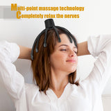 Electric Octopus Claw Scalp Massager Stress Relief Therapeutic Head Scratcher Relief Hair Stimulation Hands Free Rechargable