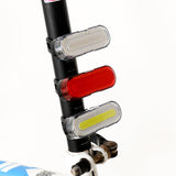 Bicycle Tail Light USB Charging Safety Light Warning Tail Light Cycling Equipment Mountain Night Riding