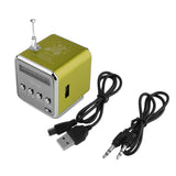 USB Portable Speakers With Fm Radio Digital Support ForMicro SD Card Subwoofer For PC Laptop ForTD-V26 Mini Radio Receiver With