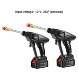 Household Cordless 30Bar High Pressure Car Wash Tool Portable Vehicle Cleaning Machine Automobile Washer with Foam Generator