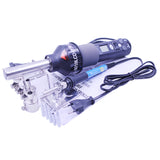 Heat Gun 8018 450W LCD Display Temperature Adjustable Soldering Rework Station Hot Air Gun For IC SMD Desoldering Welding Repair
