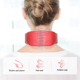 Electric Neck and Shoulder Pulse Massager 6 mode 9 levelsadjustable Heat Cervical Vertebra Relax Pain Relief Kneading Machine