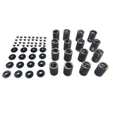 64 Pieces Valve Springs Kit with Steel Retainers HD Locks for  Sbc 327 350 400 Replacement Parts  Matching Auto Engines