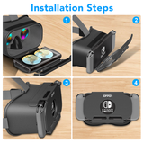 OIVO Switch VR Headset for Nintend Switch LABO VR Big lens Virtual Reality Movies Switch Game 3D VR Glasses for Odyssey Games