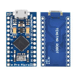 5PCS Pro Mini ATmega32U4 5V/16MHz Module Board with 2 Row Pin Header for Arduino Leonardo