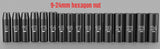 20PCS 1/2-Inch Drive Metric Deep Cr-V Impact Socket Set  (Neutral Brand )