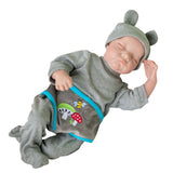 19 Inch Reborn Baby Doll Silicone Full Body Toddler Dolls Toy Rebirth Lifelike Boys And Girls Cute Newborn Toy Gift