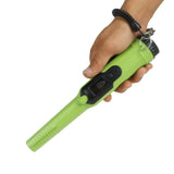 IP68 Waterproof 50 Feet Waterproof LCD Metal Detector Small Metal Pinpointing Tool Audible Vibrating Dual Alarms  360° Side Scan