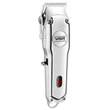 Professional electric powerful hair clipper all metal housing hair trimmer for men barber cordless haircut machine lithium ion