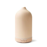 Ceramic Essential Oil Aromatherapy Diffuser Ultrasonic Air Humidifier with Timer Night Light Waterless Auto Off Cool Mist Maker