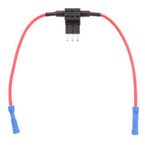 5xInline 3-Pin Micro Blade Fuse Tap Holder Block Wire Cable Connector