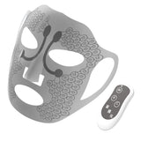 Silicone Soft Electronic Facial Mask Apparatus Beauty Device Microcurrent Skin Tightening Face Massager Mask Home Spa Skin Care