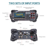 Hantek HDM3055 Digital Desktop Multimeter 5 1/2 Multimeter with 4.3'' LCD 30 kS/s Data Acquisition True RMS Temperature Tester