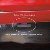 Creative Magnetic Black Key Safe Box Car Key Holder Hidden Storage Outdoor Stash For Home Office Car Truck Caravan Secret Box