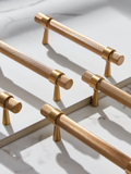Modern Brass Furniture Cccessories Cylinder Furnitur Hardwar Kitchen Door Handl Copper