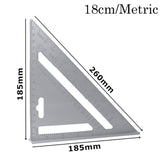 1pcs 300mm High Precision Protractor Multi-Function Professional Measuring Tools Combination Square Angle Ruler Carpenter