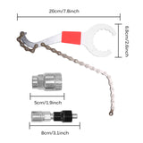 Multifunctional Bicycle Repair Tool Kits Bottom Bracket Wrench Cassette Freewheel Bottom Bracket Bike Chain Freewheel Remover
