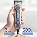 Limural Hair Clippers for Men Professional Hair Cutting Kit Beard Trimmer BarbersCordless Close Cutting T-Blade Trimmer Kit