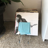 Clear Vinyl Record Holder, for 50 or 12 Inch Tabletop Album,for 17cm Single Discfor Album