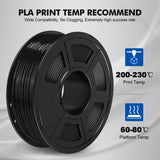 PLA 3D Filament Refills 3D Printer Plastic 1.75MM 3 Rolls / Set Filament Bendable Non-toxic Fastship Printer Handles DIY Gift