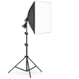 Photography 50x70CM Softbox Lighting Kits Professional Light System With E27 Photographic Bulbs Photo Studio Equipment