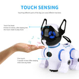 Children'S Educational Rc Robot Dog Remote Control Universal Electronic Animal Pets Walking Music Dance Kid Dog Toy Gift