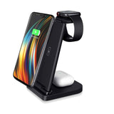 Wireless Charger, Detachable Three in One Wireless Charging Station, Wireless Charger Stand for Apple Watch