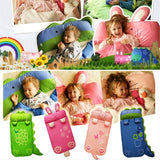 Children Thermal Keep Warm Sleeping Bag Comfortable Cotton Envelope Backpacking Washable Sleeping Quilt Outdoor Travel Blanket