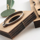 Leather Craft DIY Key Chain Steel Blade Die Cut Steel Punch Tool Pendant Cutting Mold Wood Dies Cutter Template