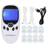 Digital Electronic Dual Output Massager Muscle Stimulator Pain Relief Massage Instrument Digital Massage Instrument