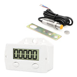 20HZ LCD Display 5 Digit Digital Electronic Counter Puncher Magnetic Inductive Proximity Switch Metal Sensor
