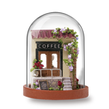 CUTEBEE Doll House Miniature DIY Dollhouse With Furnitures Wooden House For Children Birthday Gift Mood for Love Toys   B015