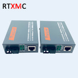Gigabit Fiber Optical Media Converter 10/100/1000Mbps Single Mode Single Fiber SC Port  External Power Supply