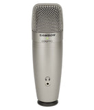 Samson C01u Pro Usb Studio Hypercardiod Microphone Real-time Monitoring Large Diaphragm Condenser Microphone Plug Play Stand