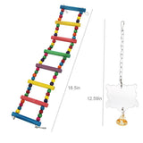 PipiFren 10 Packs Bird Perch Toys And Parrot Stand Swing Cockatiel Toys Accessories african grey parkiet speelgoed