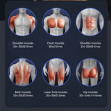Electric Fascia Gun Full Body Massage Gun Muscle Meridian Depth Relief Soreness Massager Neck Membrane Impact Gun