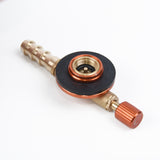 Flat Gas Tank Valve Outdoor Burner Switch Stove Accessories Long Head Valve For Outdoor Camping Barbecue Accessories