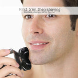 Multifunctional Grooming kit Electric Shaver Wet Dry For Men Electric Razor Rechargeable Bald Head Shaving Machine Beard Trimmer